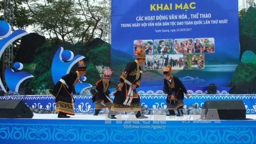 Khai mạc Ngày hội văn hóa dân tộc Dao toàn quốc lần thứ nhất 